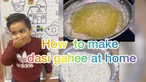 Craving Authentic Ghee? Learn the Authentic Recipe Here!#homemade
