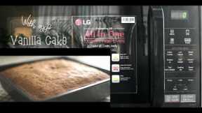 How to make Vanilla Cake with Eggs in Microwave Oven Using LG Microwave Oven