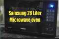 Samsung 28 liter microwave oven