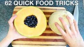 62 Quick Food Tricks - You Suck at Cooking