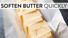 Soften Butter Quickly with this Trick | Sally's Baking Recipes
