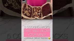5 time saving cooking hacks that will blow your mind & change your life! + 2 bonus tips at the end!