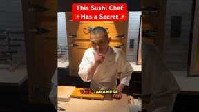 This Sushi Chef has a Secret