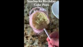 How To Make Easy Desserts At Home Simple #Homemade #Starbucks Birthday Pop #Shorts