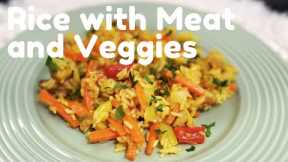 Flavorful Rice with Meat and Veggies | Easy One-Pot Recipe