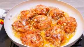 Chicken thighs recipes for dinner! I Cook It Almost Every day! One Pan Chicken Thigh Dinner!