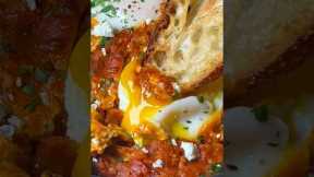 When I don’t want leftovers I make this single serve shakshuka