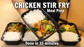 Meal Prep Chicken & Veggie Stir Fry | BETTER THAN TAKEOUT