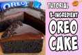 3-Ingredient Oreo Cake! tutorial