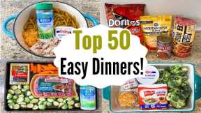 What's For Dinner? 50 of the BEST Quick & EASY Recipes! | Tasty CHEAP Meal Ideas | Julia Pacheco