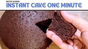 INSTANT Cake Recipe | Without MicroWave | Chocolate Cake | Kids Special | Recipe Guider