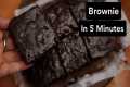 Brownie In Microwave Oven (No