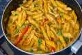 Best Chicken Fajita Pasta With only a 