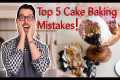 Top 5 Cake Baking Mistakes!  | Preppy 