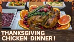 Thanksgiving Chicken Dinner with 5 Amazing Recipes