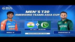 Pak vs India emerging cricket cup 2024 | Tutorials Forest Live Stream #cRICKET