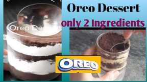 Oreo delight Recipe | only 2 Ingredient | #delicious #food #@AsimaAyesha