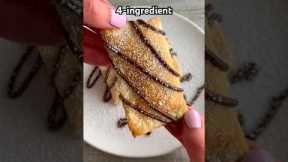 The best Nutella dessert ever! #easyrecipe #nutella #recipe