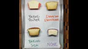 The Difference Between Baking Soda and Baking Powder