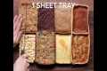 8 Desserts in 1 Sheet Tray #Shorts