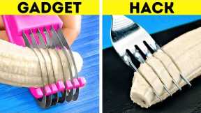 Kitchen Gadgets VS Hacks || Useful Kitchen Tricks And Cooking Gadgets