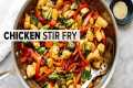 CHICKEN STIR FRY | easy, healthy