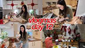 VLOGMAS DAY 12👩🏽‍🍳 festive baking & a lot of yapping!!