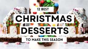 12 Best CHRISTMAS DESSERTS To Make This Season  #christmas #christmas2024