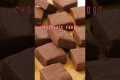 3 Ingredient Chocolate Fudge | So