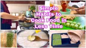 15 Effective ways to cook fast and save time in kitchen/Indian weekly meal planning and prep