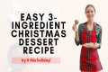 Easy 3-Ingredient Christmas Dessert