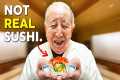 90 yr old Sushi Chef tries American