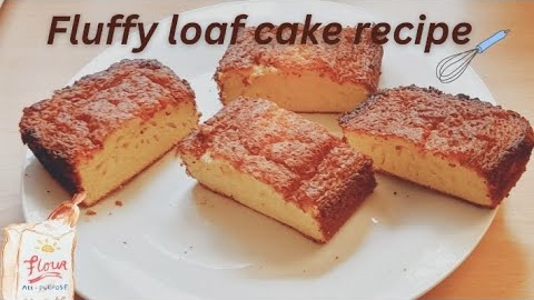 SOFT and EASY vanilla loaf cake recipe/ EASY BAKING RECIPE IDEAS 💡