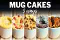 2-Minute MUG CAKES » 5 Flavours for