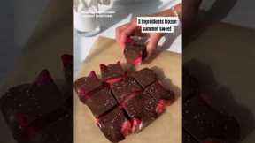 Try this summer dessert at home #viral #veganrecipes #browney #breakfastfood #trending #recipe