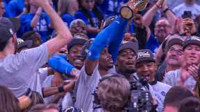 FULL Trophy Presentation Ceremony - OKC Thunder - 2025 Western Conference Champions 🏆