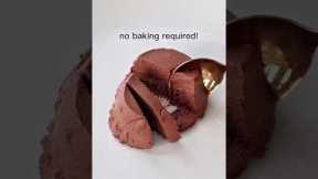 Healthy Cake: Only 2 Ingredients! (Flourless + Vegan!) 🍫