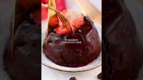 EASIEST healthy chocolate mug cake, no flour! #healthyrecipes #chocolatecake