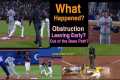 Max Muncy Obstruction,