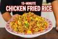 15 Minute Easy Chicken Fried Rice