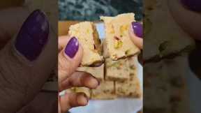 Milk powder barfi || easy traditional sweets recipes #easydessert #sweetdish #ytshorts #food #viral