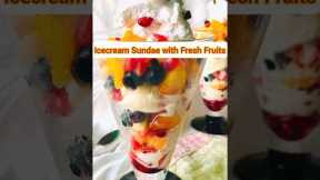 Learn 6 Fruit Dessert Recipes in Just 60 seconds! ⏳⏰   #quickdessert #recipe #fruit
