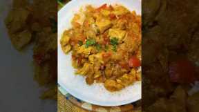 Delicious Chicken breast with rice and vegetables