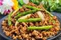 Easy Ground Beef & Green Beans in 