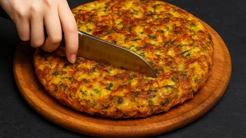 Mix 3 eggs and 3 potatoes! A 10-minute dish that will surprise you.