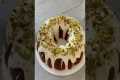 Pistachio Bundt Cake with Cream
