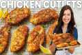 Easy Italian Chicken Cutlets Recipe | 