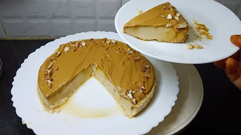 Dessert with just 3 ingredients Caramel milk , coffee and eggs| No cornflour,gelatin and agar agar