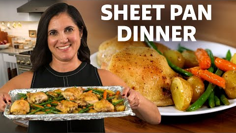 Easy Sheet Pan Dinner with Only 5 Minutes of Prep