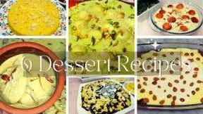 Eid Special 2025 Dawat Dessert Recipes |  How to Make different desserts at home @FlavoursbyMehreen